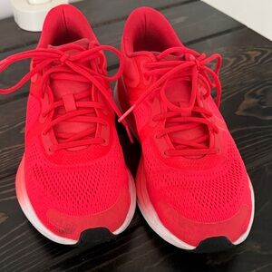 lululemon athletica Vibrant Red Athletic Shoes (women’s size 10)